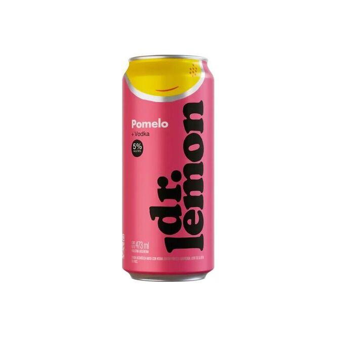 Cóctel mixta vodka con pomelo Dr. Lemon en botella 473 ml