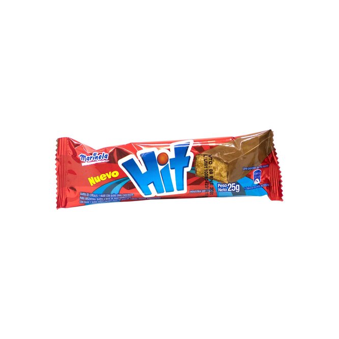 🛒 BARRA HIT 25GRS CHOCOLATE CON MANI MARI | Superseis Online – Sabemos ...