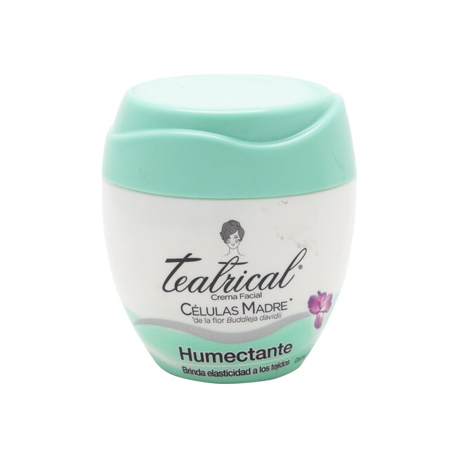 Crema facial humectante Teatrical 100 gramos
