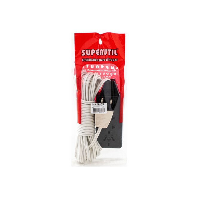 Prolongador con zapatilla Superútil 8 metros