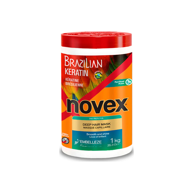 MASCARA CAP QUERATINA BRASILEÑA 1KG NOVE