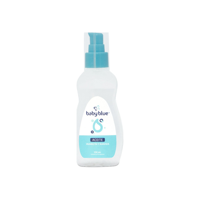 Aceite corporal botella Baby Blue 100 ml