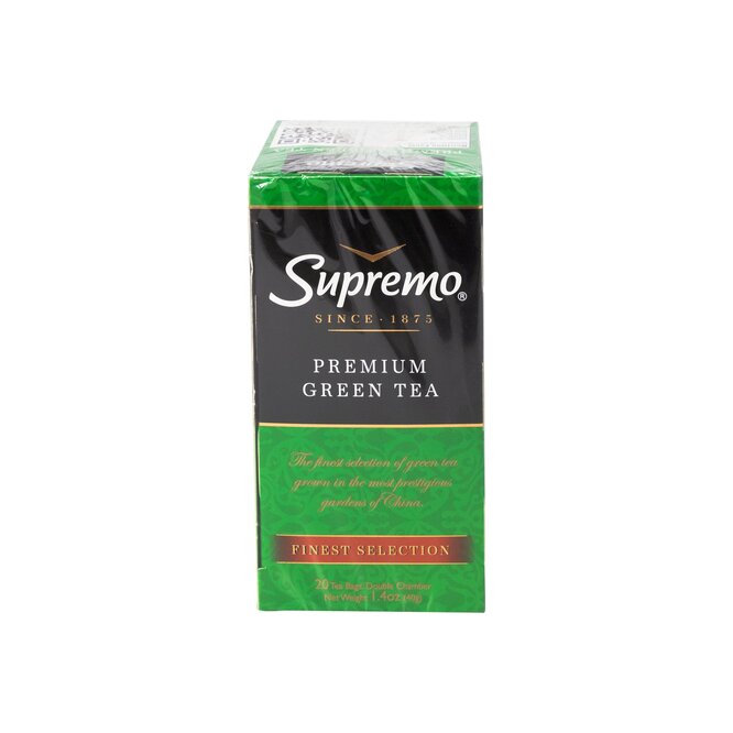 Té verde premium Supremo 20 unidades