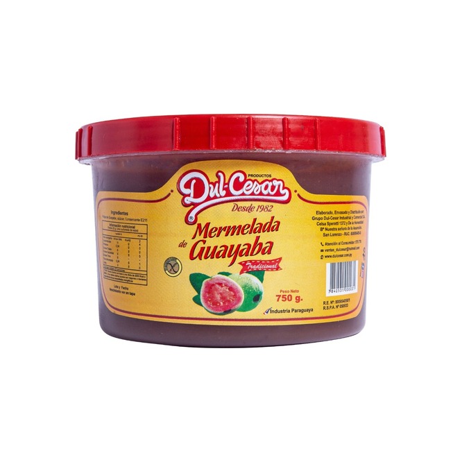 Mermelada de guayaba Dulcesar 750 gramos