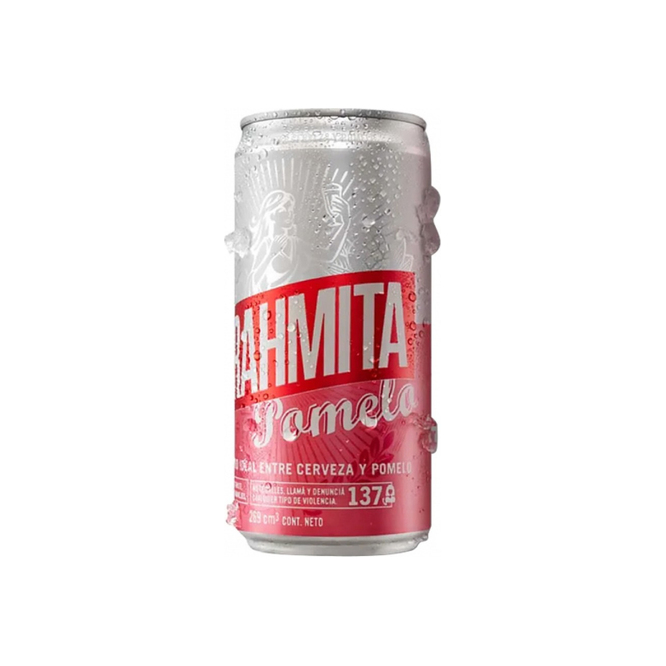CERVEZA SABOR POMELO 269 CC BRAHMITA