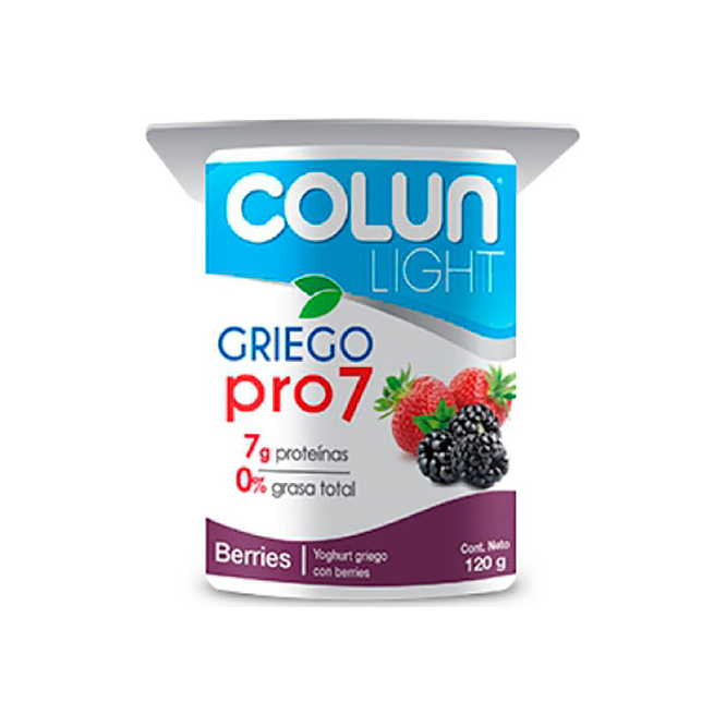 YOGHURT GRIEGO LIGHT PRO7 VASO BERRIES 1