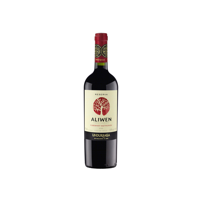 VINO ALIWEN CABSAUV 750ML UNDURRAGA BOT