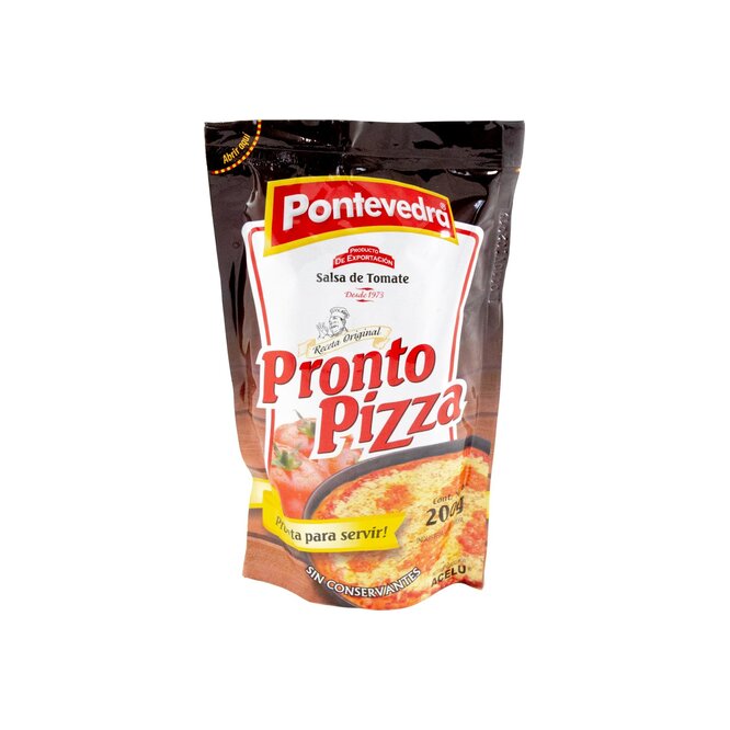 Salsa para pizza Pontevedra 200 gramos