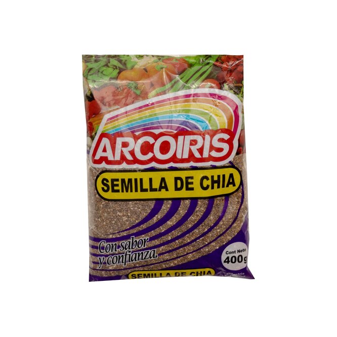 Semilla de chía paquete Arcoíris 400 gramos