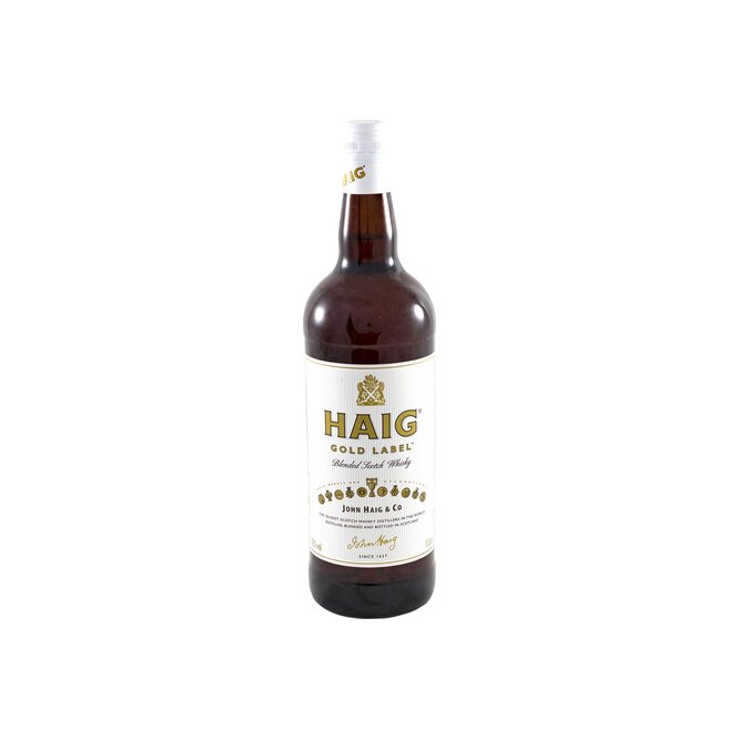 Whisky Gold Label sin caja Haig 1 litro