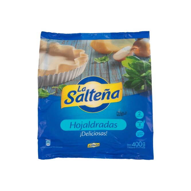 TAPA P/PASCUALINA HOJALDRADA 400GR LA SA