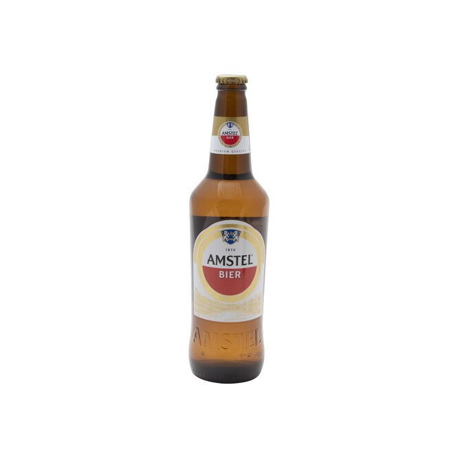 CERVEZA AMSTEL LAGER PURA MALTA 650 ML
