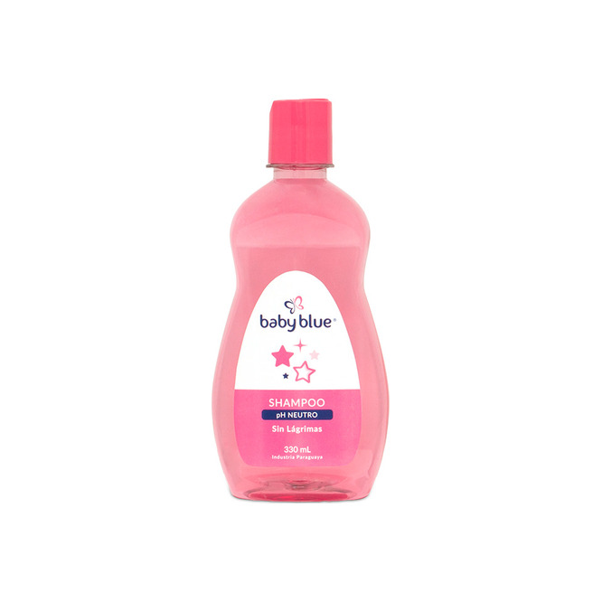 Shampoo pH neutro botella Baby Blue 330 ml