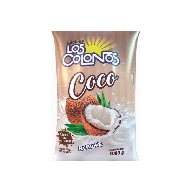 BEBIDA LACTEA LOS COLONOS SABOR COCO 1LT