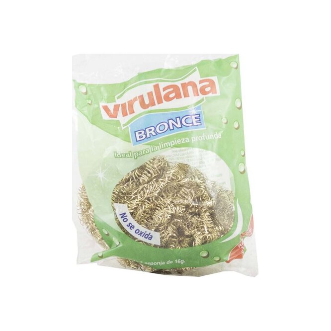 Esponja en rulo de bronce Virulana 12 gramos