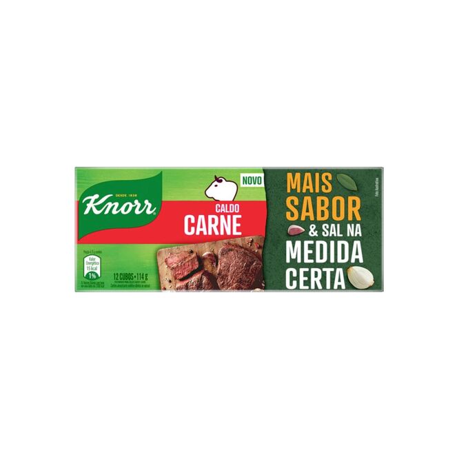 Caldo sabor carne caja Knorr 6 unidades
