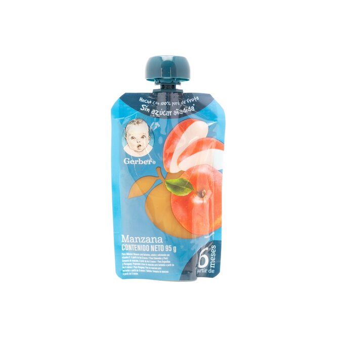 COMIDA P/BEBES MANZANA GERBER 95GR