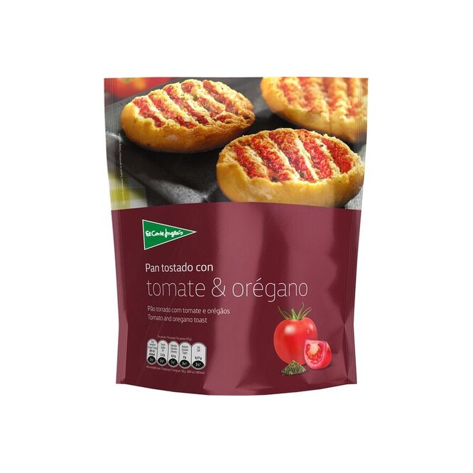 PAN TOSTADO C/TOMATE Y OREGANO 160GR EL