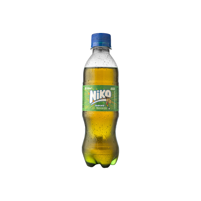 Gaseosa sabor guaraná botella Niko 330 ml