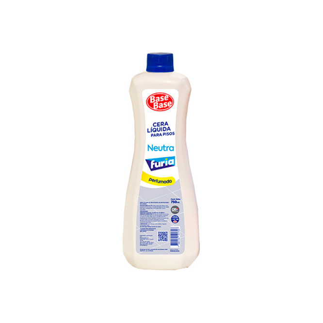 Cera liquida para pisos neutra furia Base Base 750 ml