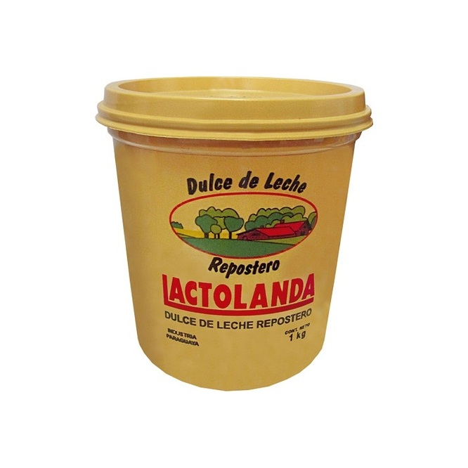 Dulce de leche repostero en pote Lactolanda 1 kilo