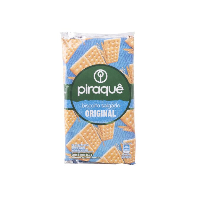 Galletitas saladas Piraque 138 gramos