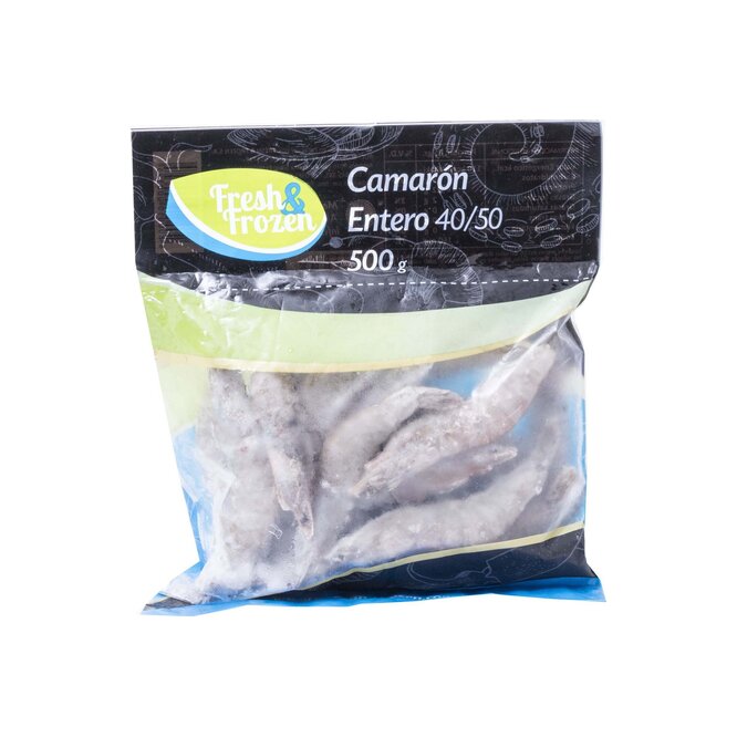 LANGOSTINO CALIBRE 40/50 500GR ENGABAO P