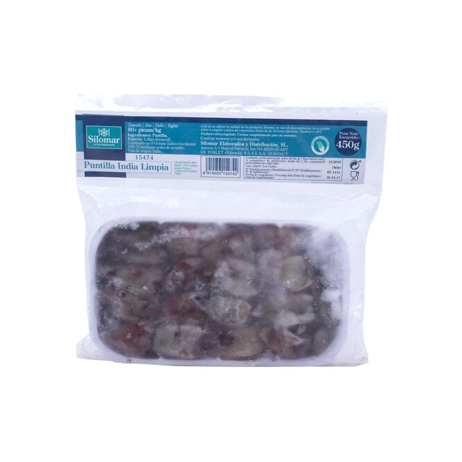 CALAMAR PUNTILLA LIMPIA CHIPIRONES 450 G