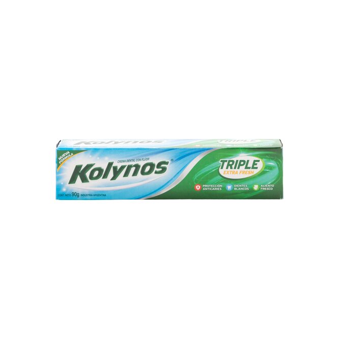 Crema dental triple extra fresh Kolynos 90g