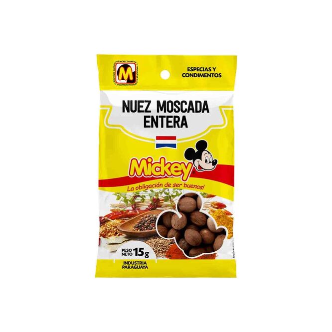 Nuez Moscada Entera Mickey 15 gramos