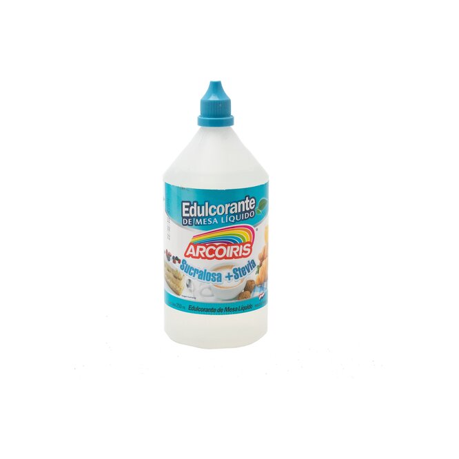 Edulcorante liquido de mesa frasco Arcoíris 250 ml
