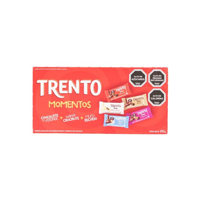 Chocolates Mini Surtido Trento 192 gramos
