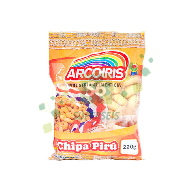 Chipa pirú paquete Arcoíris 220 gramos