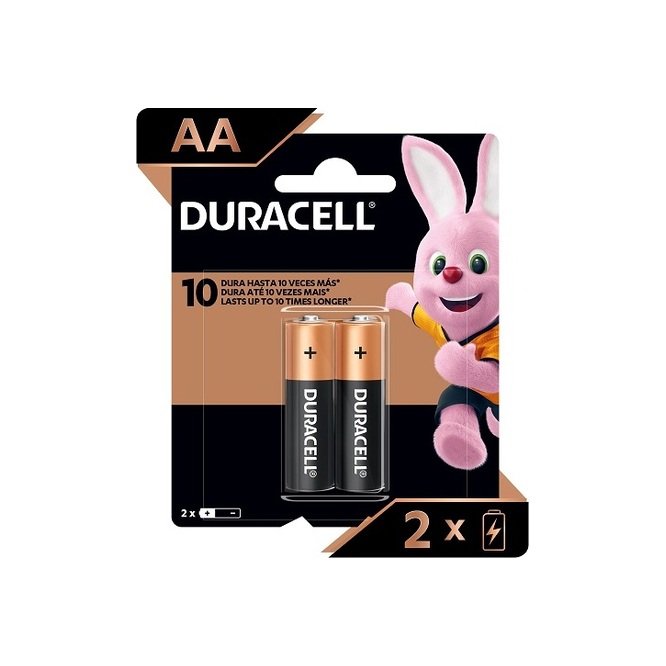 Pila AA blíster Duracell 2 unidades