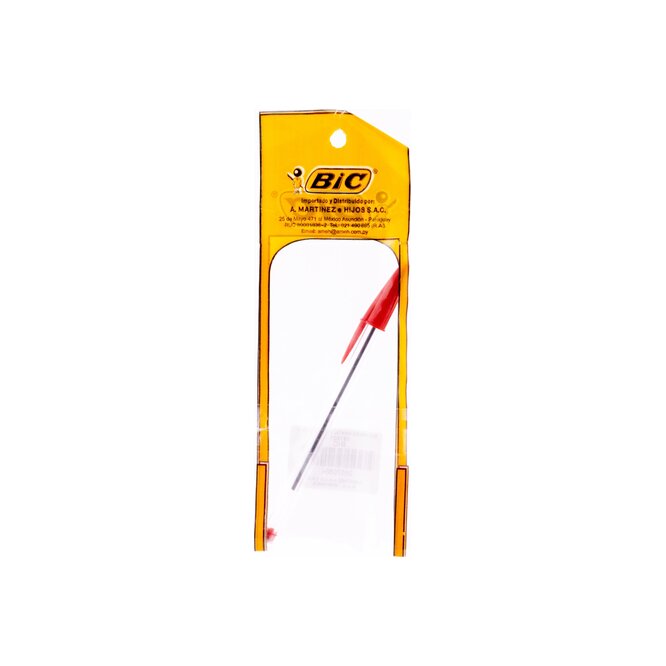 Bolígrafo cristal rojo Ref. 191631 Bic por unidad
