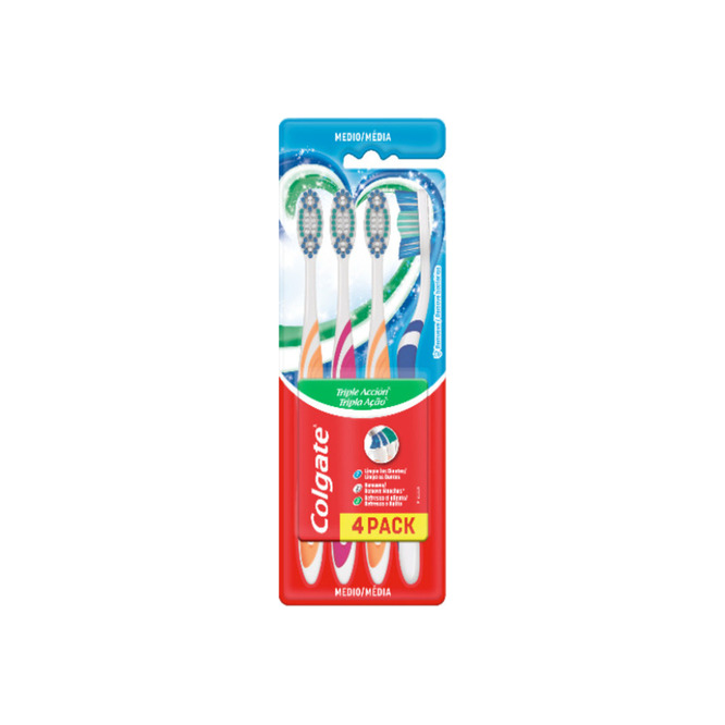 Cepillo dental adulto triple acción Colgate