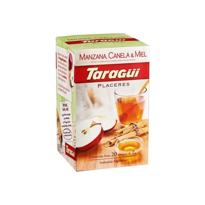 Té de manzana canela y miel Taragüi 20 unidades