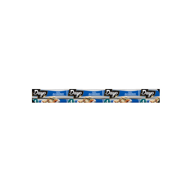 Papel Aluminio 45X4M Dayo 36 unidades