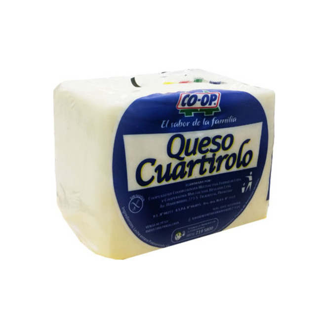QUESO COOP S/E 1 KG CUARTIROLO CO-OP x 1