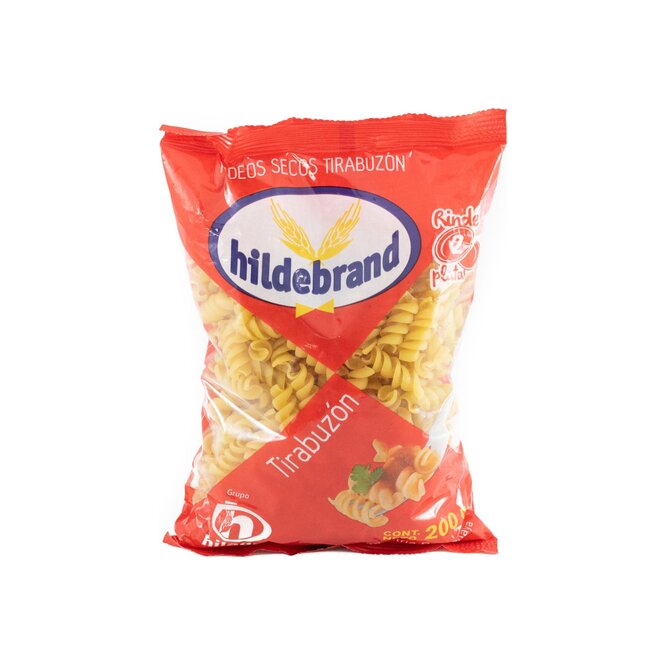 Fideo tirabuzón paquete Hildebrand 200 gramos