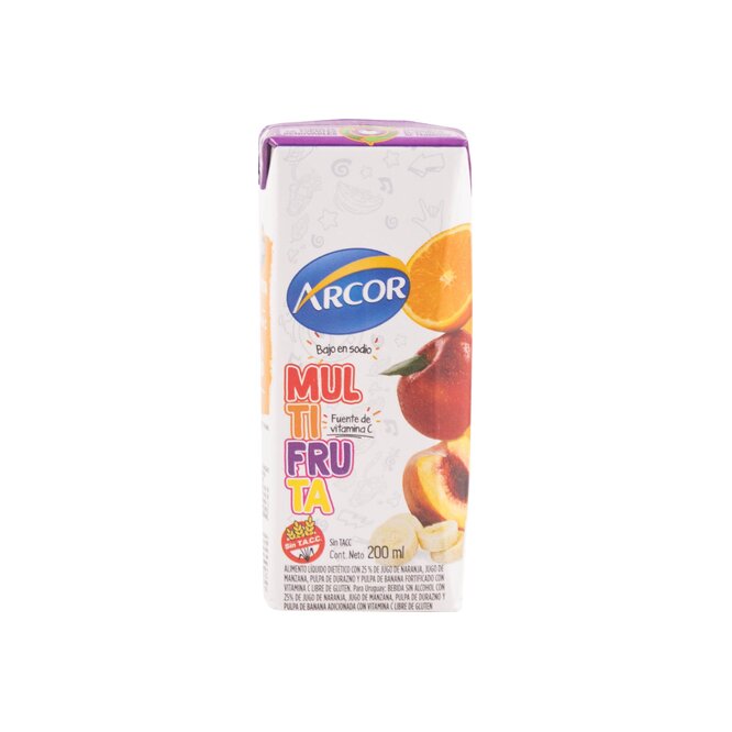 JUGO ARCOR MULTIFRUTA 200ML