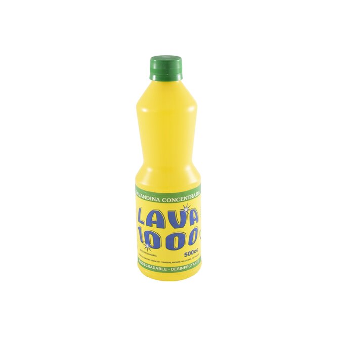Lavandina botella Lava 1000 500 ml
