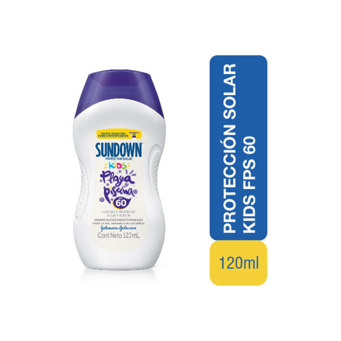 PROTECTOR SOLAR SUNDOWN KIDS FPS60 120ML