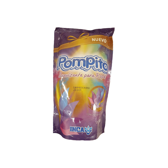 Suavizante para ropa fantasy doypack Pompita 900 ml