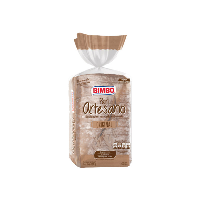 Pan artesano Bimbo 500 gramos