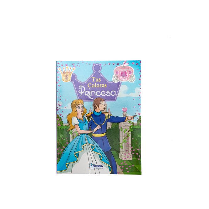 LIBRO TUS COLORES PRINCESA SICOBEN