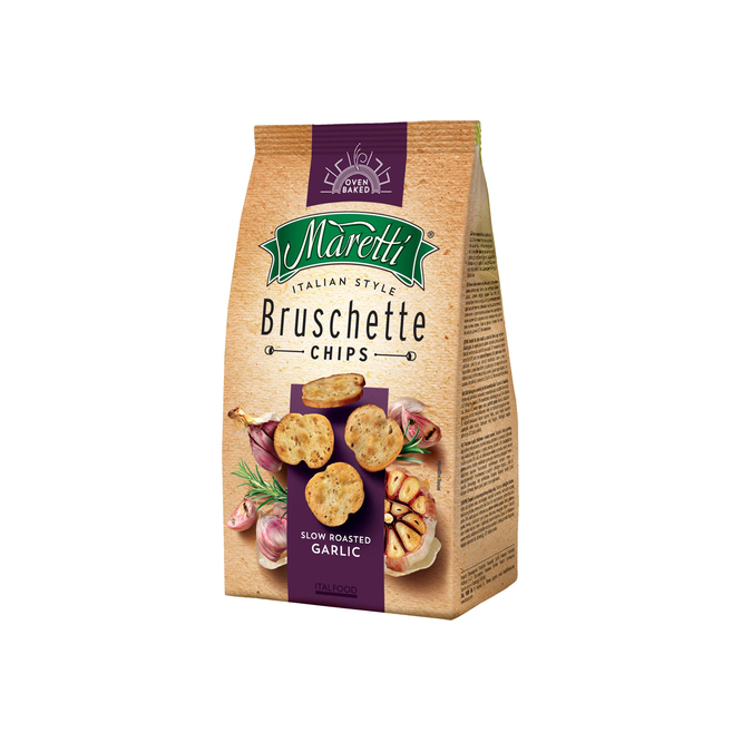 Tostaditas sabor ajo asados Maretti 70 gramos