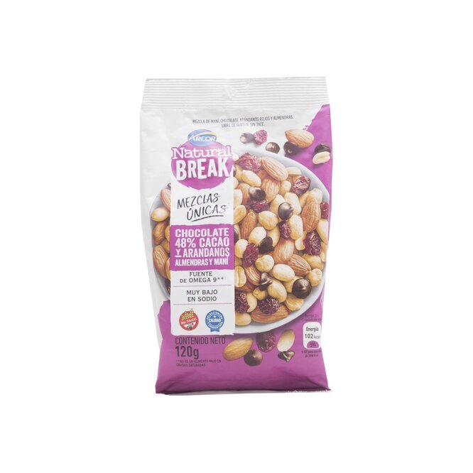 MEZCLAS ARAND CCHOCOALM 120GR NATURAL