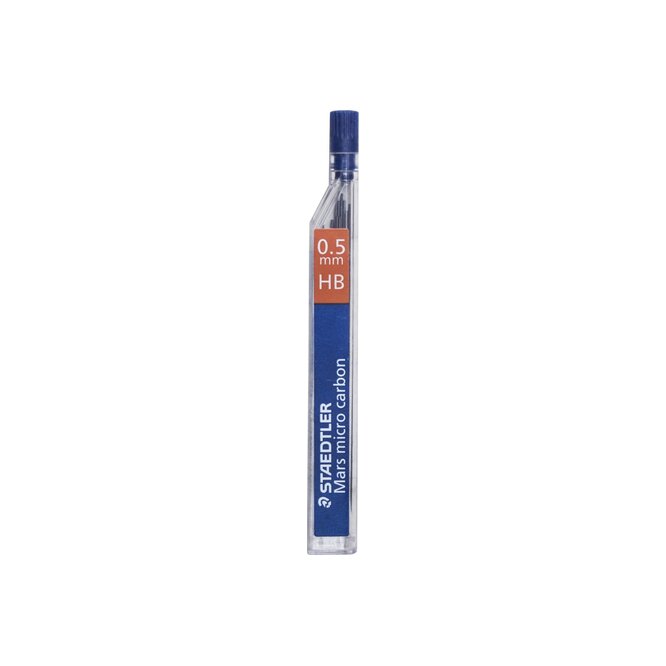 MINAS STAEDTLER MARS CARBON 0.5MM 12 UND