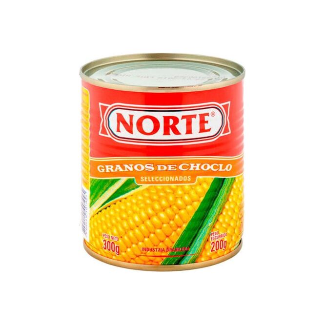 Choclo en lata Norte 200 gramos